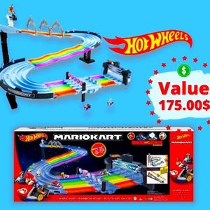 Hot Wheels Mario Kart Rainbow Road BNIB sealed